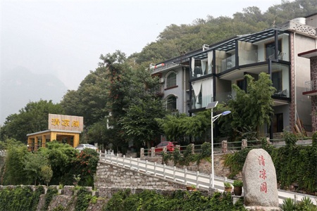 清凉阁山庄全景