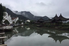 烟雨景色