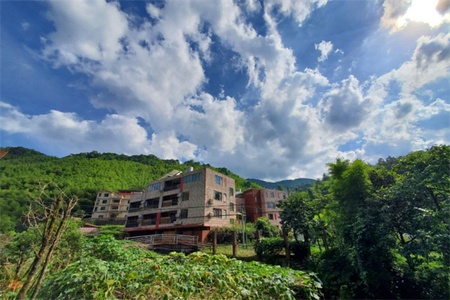 明月竹海山庄全景