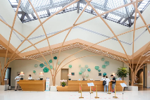 暑期亲子度假好去处:Club Med Joyview 安吉度假村游记(图1) 前台