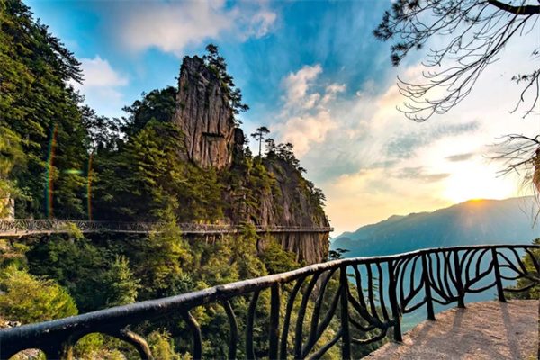 探访浙皖交界处,畅游临安大明山(图3) 大明山步道