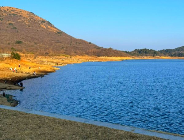 浙西天池:千米高空的诗意徒步指南(图1) 天池湖边