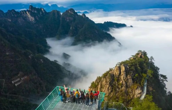 大明山:悬崖乐园的心跳指数(图6) 大明山悬崖乐园