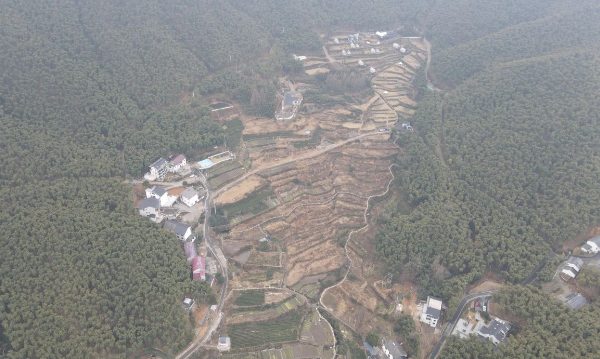 安吉“四普新文物之树景坞梯田(图1) 树景坞梯田