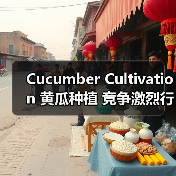 Cucumber Cultivation 黄瓜种植 竞争激烈行业 顶花差异化