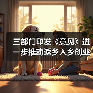 三部门印发《意见》进一步推动返乡入乡创业工作（图1）