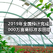 2019年全国预计完成8000万亩高标准农田建设任务(图3) 2019年全国预计完成8000万亩高标准农田建设任务(图3)
