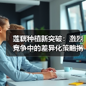 莲藕种植新突破:激烈竞争中的差异化策略揭秘(图1) 莲藕种植新突破:激烈竞争中的差异化策略揭秘(图1)