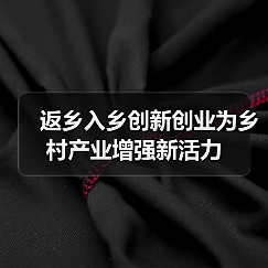 返乡入乡创新创业为乡村产业增强新活力(图2) 返乡入乡创新创业为乡村产业增强新活力(图2)
