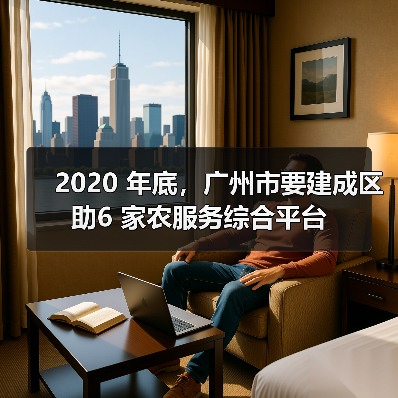 2020 年底,广州市要建成区助6 家农服务综合平台(图4) 2020 年底,广州市要建成区助6 家农服务综合平台(图4)