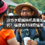 这些水稻插秧机质量如何？福建省对调查结果进行了通报（图4）