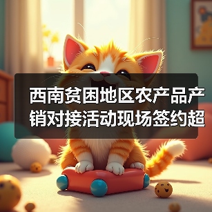 西南贫困地区农产品产销对接活动现场签约超36亿元（图3）