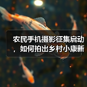 农民手机摄影征集启动，如何拍出乡村小康新貌（图1）
