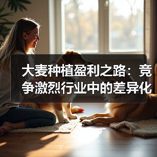 大麦种植盈利之路:竞争激烈行业中的差异化策略(图2) 大麦种植盈利之路:竞争激烈行业中的差异化策略(图2)