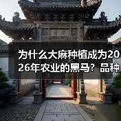 为什么大麻种植成为2026年农业的黑马?品种差异化让你在激烈竞争中突围(图4) 为什么大麻种植成为2026年农业的黑马?品种差异化让你在激烈竞争中突围(图4)