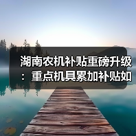 湖南农机补贴重磅升级:重点机具累加补贴如何助力高质高效发展(图2) 湖南农机补贴重磅升级:重点机具累加补贴如何助力高质高效发展(图2)