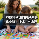 亚麻种植如何通过差异化突破:技术+市场双驱动的实战策略(图3) 亚麻种植如何通过差异化突破:技术+市场双驱动的实战策略(图3)