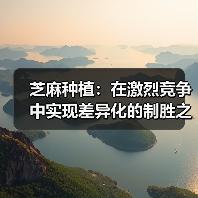 芝麻种植:在激烈竞争中实现差异化的制胜之道(图1) 芝麻种植:在激烈竞争中实现差异化的制胜之道(图1)