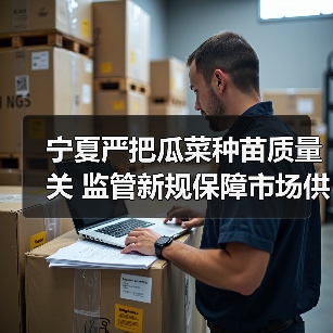 宁夏严把瓜菜种苗质量关 监管新规保障市场供应（图1）
