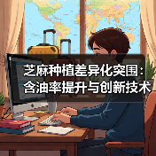 芝麻种植差异化突围:含油率提升与创新技术实战路径(图1) 芝麻种植差异化突围:含油率提升与创新技术实战路径(图1)