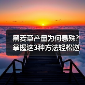黑麦草产量为何悬殊？掌握这3种方法轻松逆袭（图2）