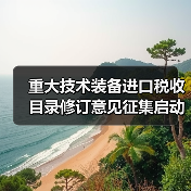 重大技术装备进口税收目录修订意见征集启动（图3）