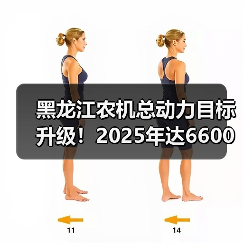 黑龙江农机总动力目标升级!2025年达6600万千瓦?(图1) 黑龙江农机总动力目标升级!2025年达6600万千瓦?(图1)