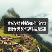 中药材种植如何突围?道地优势与科技赋能(图2) 中药材种植如何突围?道地优势与科技赋能(图2)