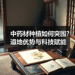 中药材种植如何突围?道地优势与科技赋能(图1) 中药材种植如何突围?道地优势与科技赋能(图1)