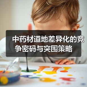 中药材道地差异化的竞争密码与突围策略(图4) 中药材道地差异化的竞争密码与突围策略(图4)
