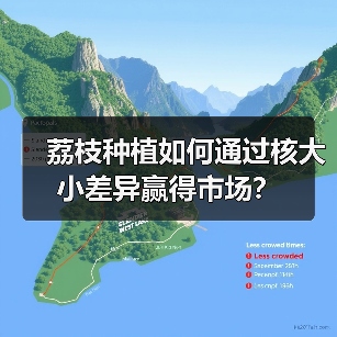 荔枝种植如何通过核大小差异赢得市场？（图2）