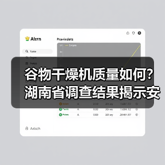 谷物干燥机质量如何?湖南省调查结果揭示安全与售后问题(图2) 谷物干燥机质量如何?湖南省调查结果揭示安全与售后问题(图2)