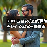 2000万台农机如何保障春耕?农业农村部部署三大举措(图2) 2000万台农机如何保障春耕?农业农村部部署三大举措(图2)