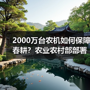 2000万台农机如何保障春耕？农业农村部部署三大举措（图1）