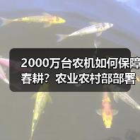 2000万台农机如何保障春耕?农业农村部部署三大举措(图3) 2000万台农机如何保障春耕?农业农村部部署三大举措(图3)
