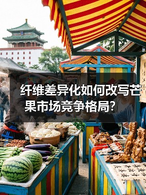 纤维差异化如何改写芒果市场竞争格局?(图2) 纤维差异化如何改写芒果市场竞争格局?(图2)