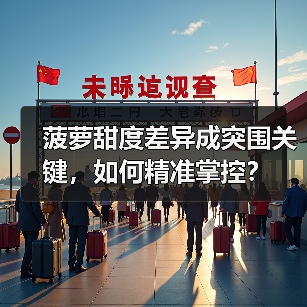 菠萝甜度差异成突围关键,如何精准掌控?(图3) 菠萝甜度差异成突围关键,如何精准掌控?(图3)