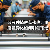 菠萝种植逆袭秘诀:甜度差异化如何引领市场?(图3) 菠萝种植逆袭秘诀:甜度差异化如何引领市场?(图3)