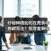 柠檬种植如何在竞争中脱颖而出？酸度差异化关键揭秘