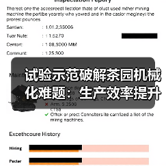试验示范破解茶园机械化难题：生产效率提升如何实现？（图1）