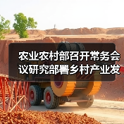 农业农村部召开常务会议研究部署乡村产业发展工作（图1）