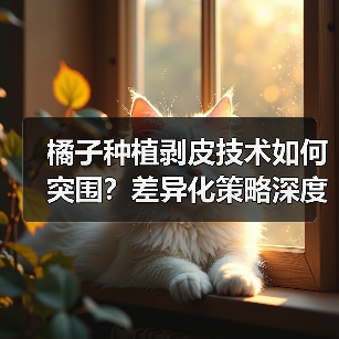 橘子种植剥皮技术如何突围?差异化策略深度解析(图4) 橘子种植剥皮技术如何突围?差异化策略深度解析(图4)