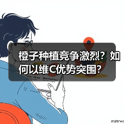 橙子种植竞争激烈？如何以维C优势突围？
