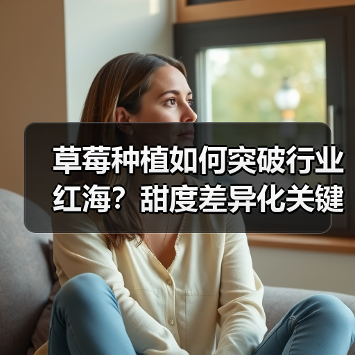 草莓种植如何突破行业红海?甜度差异化关键策略揭秘(图3) 草莓种植如何突破行业红海?甜度差异化关键策略揭秘(图3)