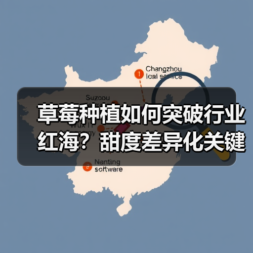 草莓种植如何突破行业红海?甜度差异化关键策略揭秘(图4) 草莓种植如何突破行业红海?甜度差异化关键策略揭秘(图4)