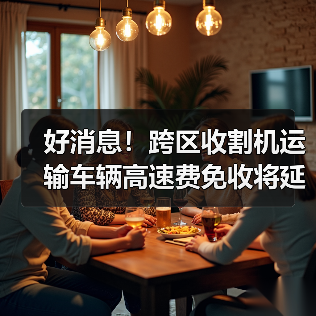好消息！跨区收割机运输车辆高速费免收将延长至今年年底（图3）