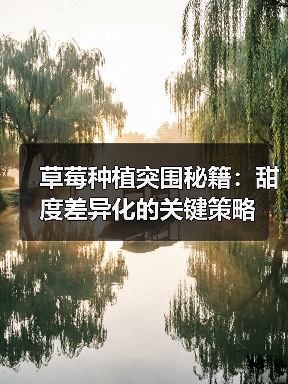 草莓种植突围秘籍:甜度差异化的关键策略(图4) 草莓种植突围秘籍:甜度差异化的关键策略(图4)