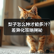 梨子怎么种才能多汁？差异化策略揭秘