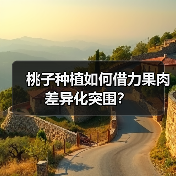 桃子种植如何借力果肉差异化突围？