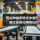 西瓜种植市场竞争激烈,糖度差异化策略如何破局?(图4) 西瓜种植市场竞争激烈,糖度差异化策略如何破局?(图4)